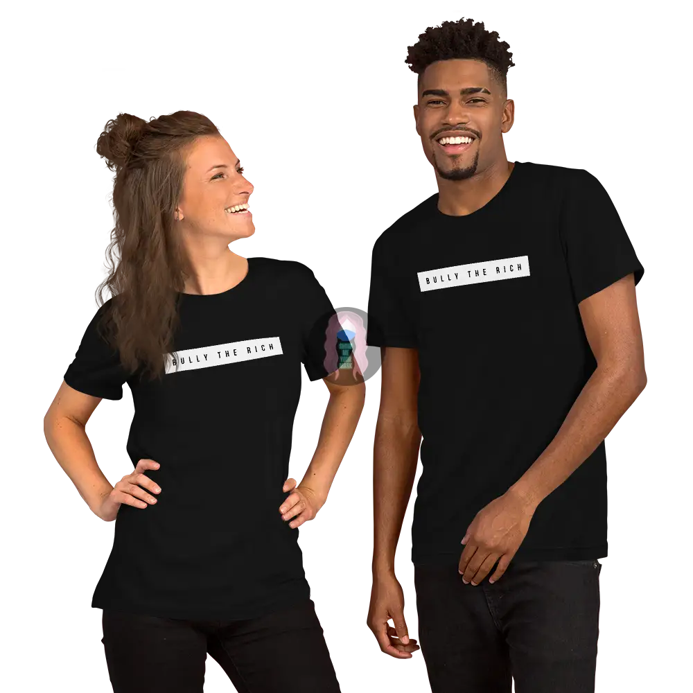 'Bully the Rich' 2.0 Short-Sleeve Unisex T-Shirt - from Show Me Your Mask Shop by Show Me Your Mask Shop - Shirts, Unisex