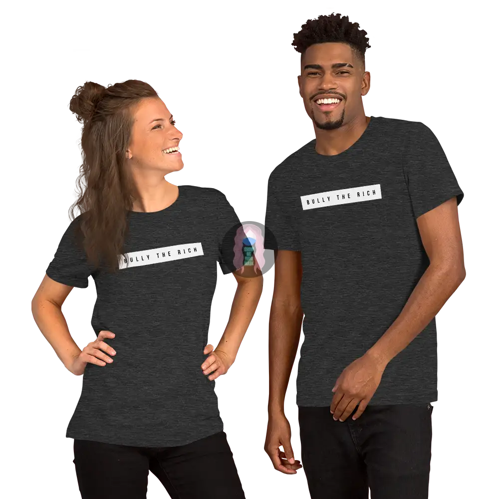 'Bully the Rich' 2.0 Short-Sleeve Unisex T-Shirt - from Show Me Your Mask Shop by Show Me Your Mask Shop - Shirts, Unisex
