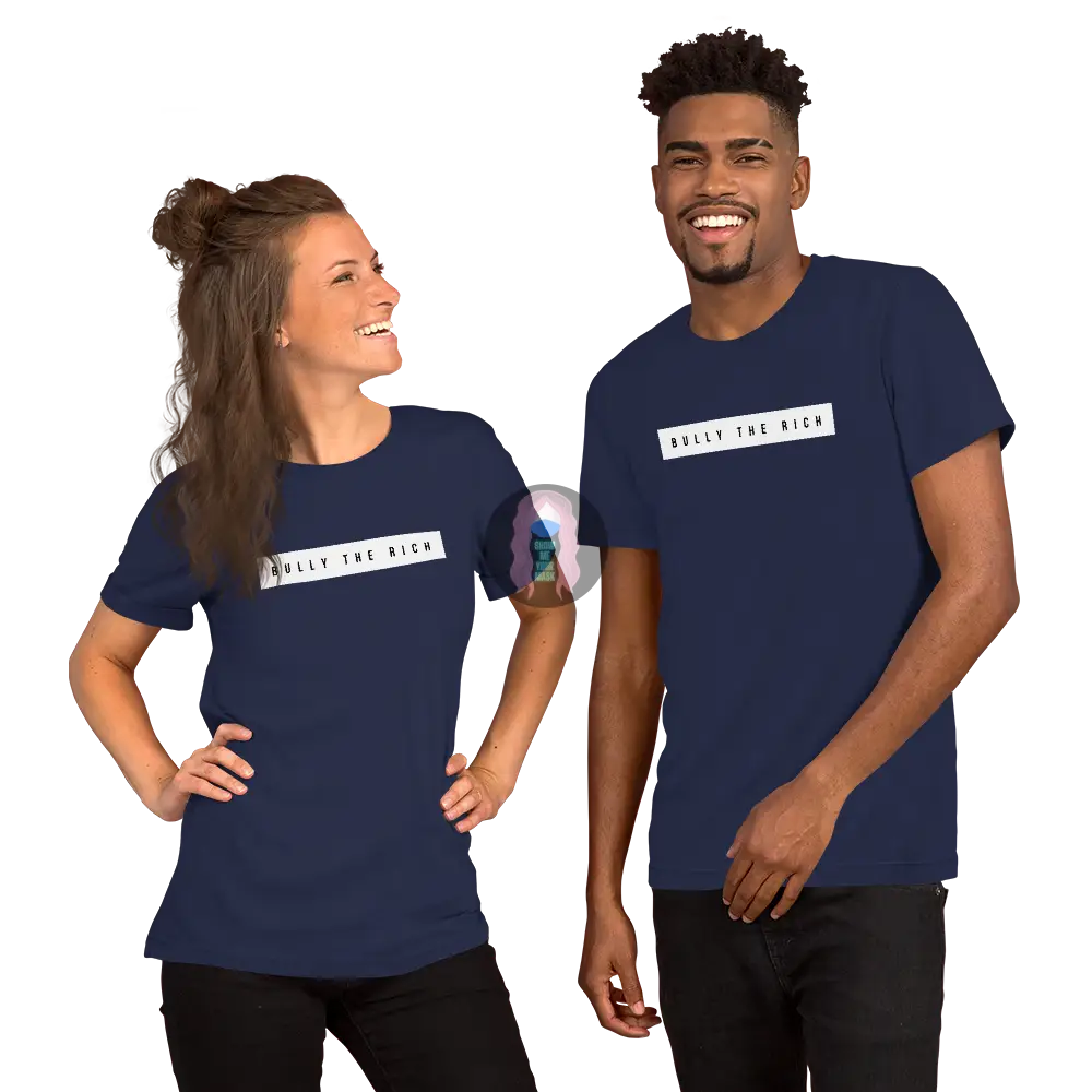 'Bully the Rich' 2.0 Short-Sleeve Unisex T-Shirt - from Show Me Your Mask Shop by Show Me Your Mask Shop - Shirts, Unisex