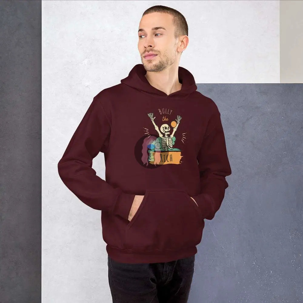 "Bully the Rich" Halloween Unisex Hoodie - from Show Me Your Mask Shop by Show Me Your Mask Shop - Hoodies, Unisex