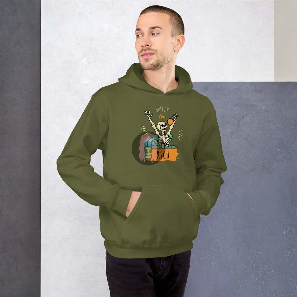 "Bully the Rich" Halloween Unisex Hoodie - from Show Me Your Mask Shop by Show Me Your Mask Shop - Hoodies, Unisex