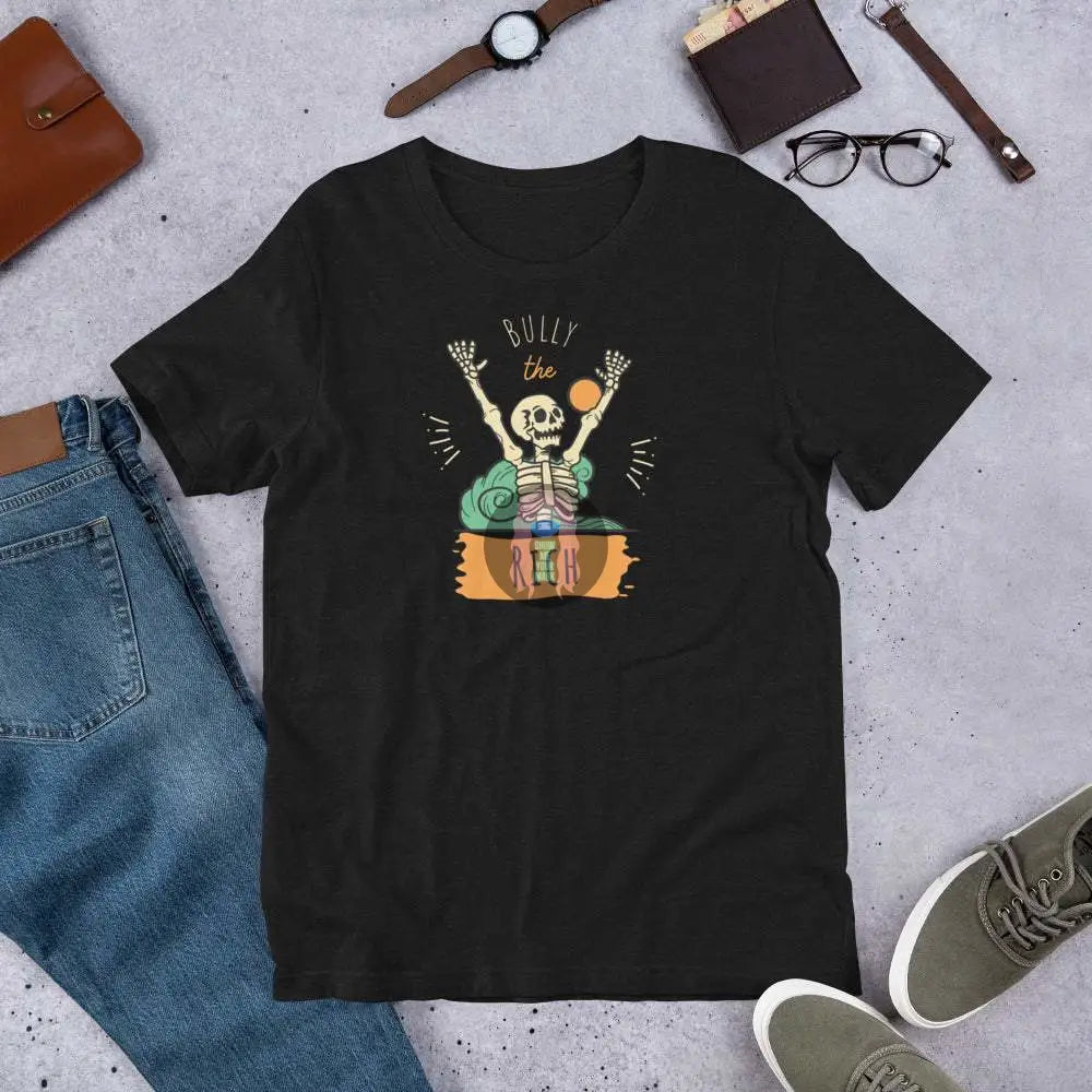 "Bully the Rich" Halloween Unisex t-shirt - from Show Me Your Mask Shop by Show Me Your Mask Shop - Shirts, Unisex