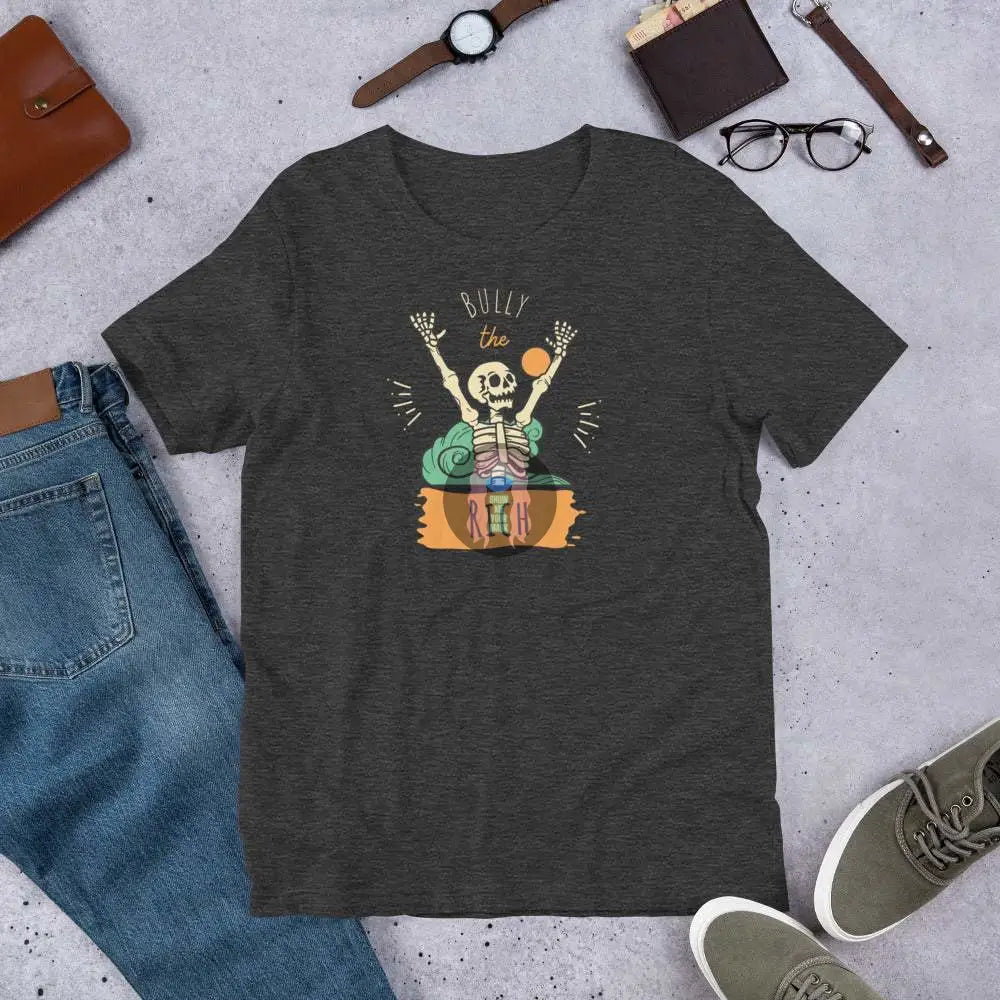"Bully the Rich" Halloween Unisex t-shirt - from Show Me Your Mask Shop by Show Me Your Mask Shop - Shirts, Unisex