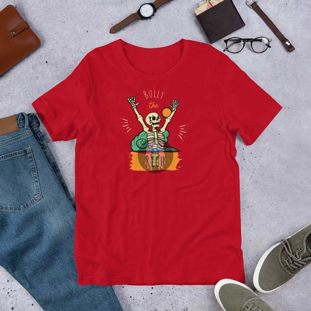 "Bully the Rich" Halloween Unisex t-shirt - from Show Me Your Mask Shop by Show Me Your Mask Shop - Shirts, Unisex