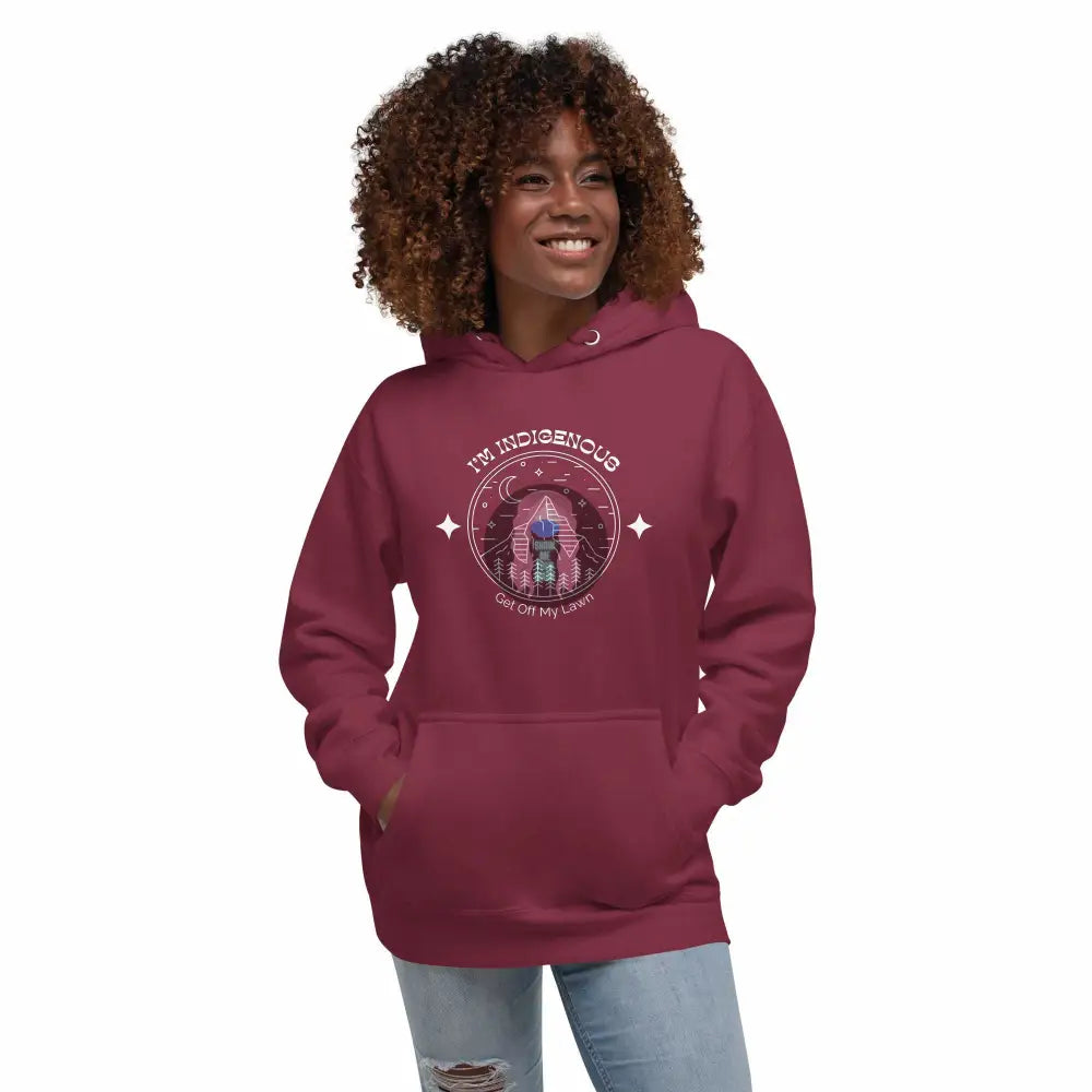 "Get off My Lawn" Unisex Hoodie - from Show Me Your Mask Shop by Show Me Your Mask Shop - Hoodies, Unisex