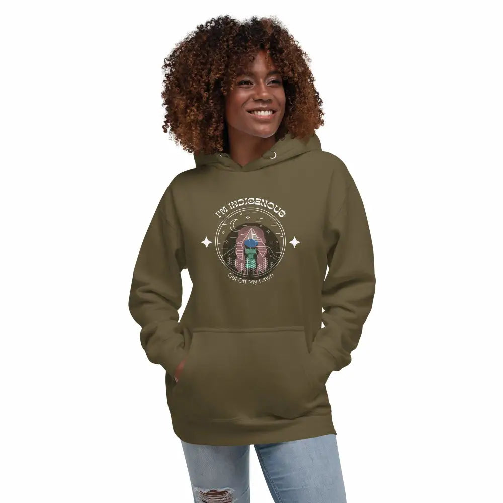 "Get off My Lawn" Unisex Hoodie - from Show Me Your Mask Shop by Show Me Your Mask Shop - Hoodies, Unisex