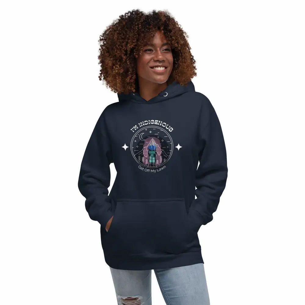 "Get off My Lawn" Unisex Hoodie - from Show Me Your Mask Shop by Show Me Your Mask Shop - Hoodies, Unisex