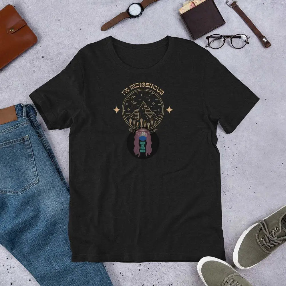"Get off My Lawn" Unisex t-shirt - from Show Me Your Mask Shop by Show Me Your Mask Shop - Shirts, Unisex