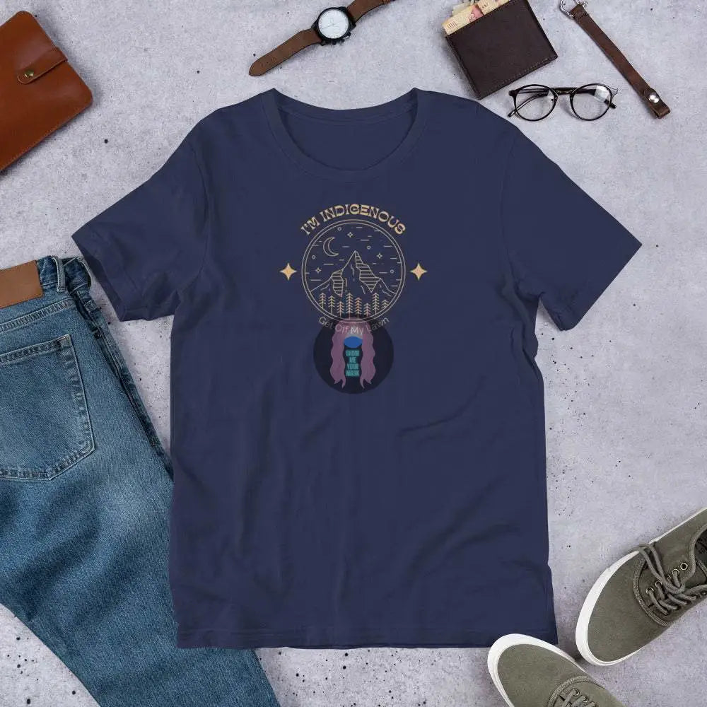 "Get off My Lawn" Unisex t-shirt - from Show Me Your Mask Shop by Show Me Your Mask Shop - Shirts, Unisex