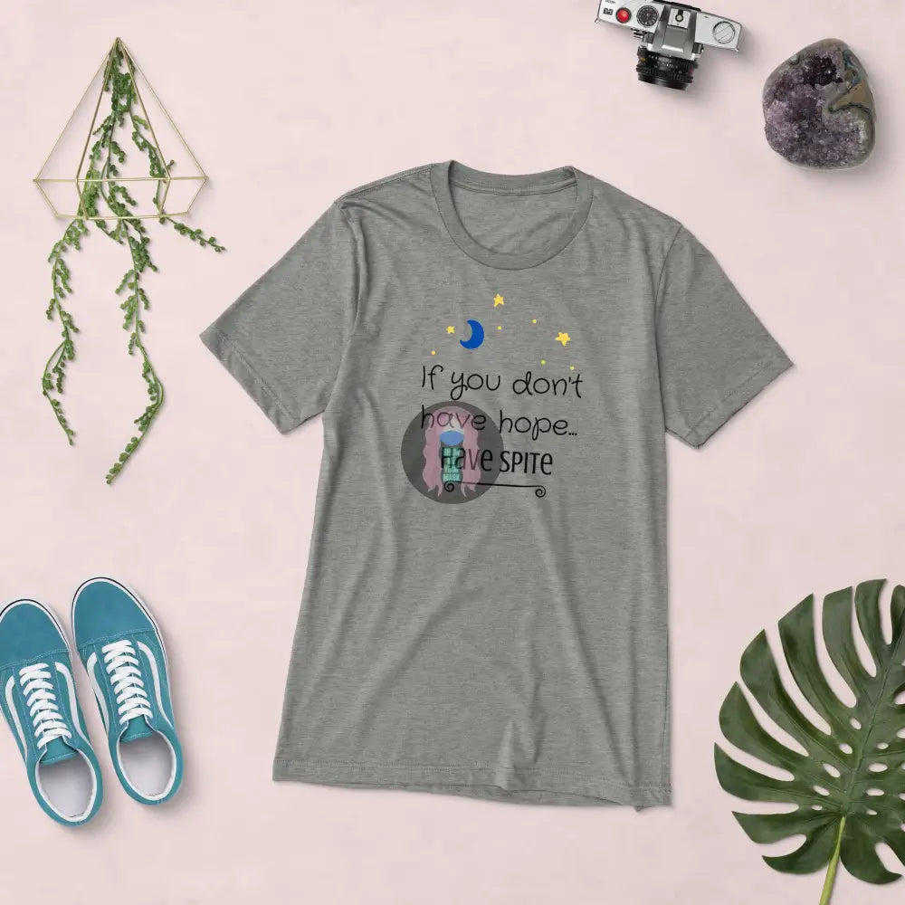 ’Have Spite’ Short Sleeve T-Shirt Athletic Grey Triblend / Xs