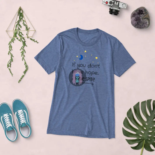 ’Have Spite’ Short Sleeve T-Shirt Blue Triblend / Xs