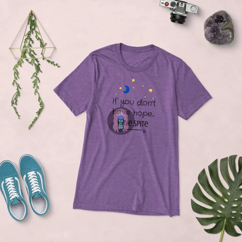 ’Have Spite’ Short Sleeve T-Shirt Purple Triblend / Xs