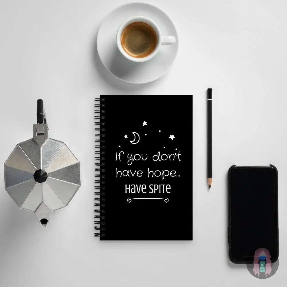 "Have spite" Spiral notebook - from Show Me Your Mask Shop by Show Me Your Mask Shop - Notebooks