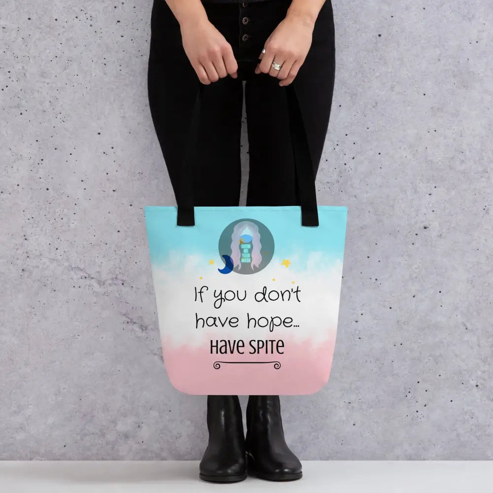 ’Have Spite’ Tote Bag Black
