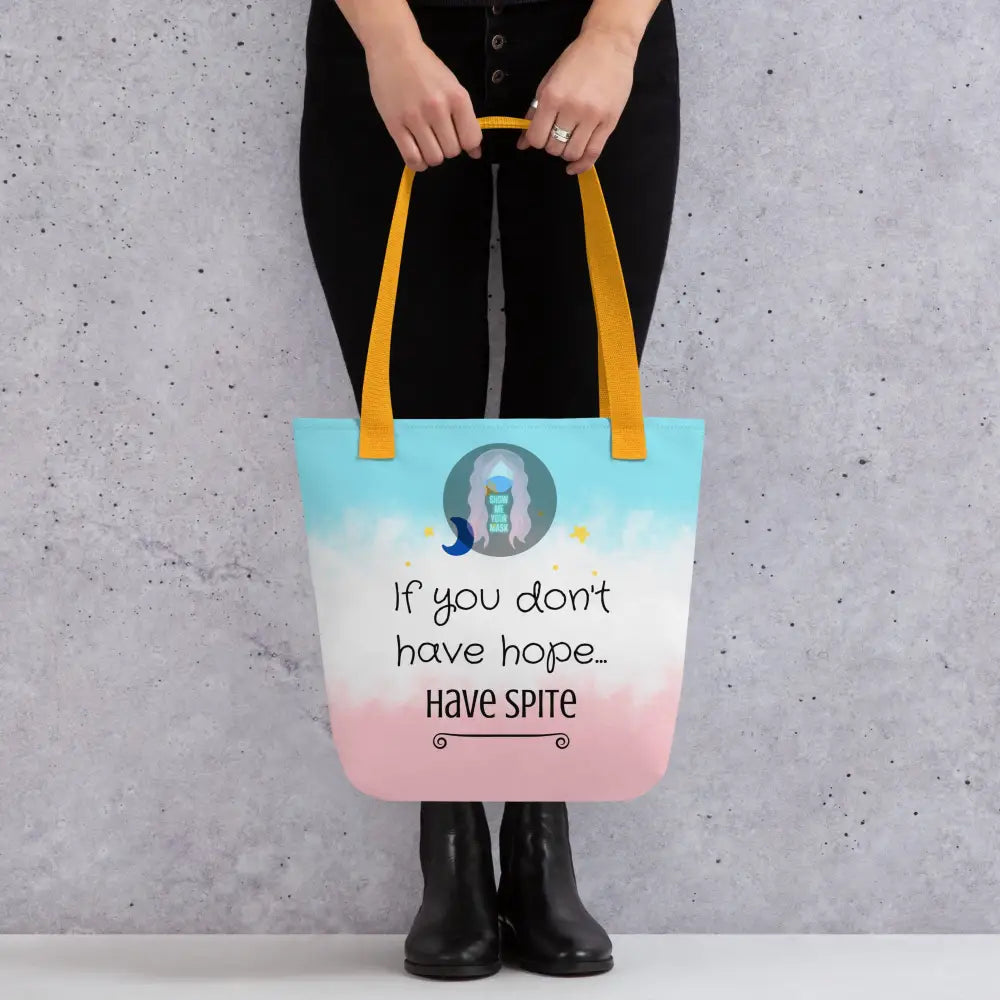 ’Have Spite’ Tote Bag Yellow