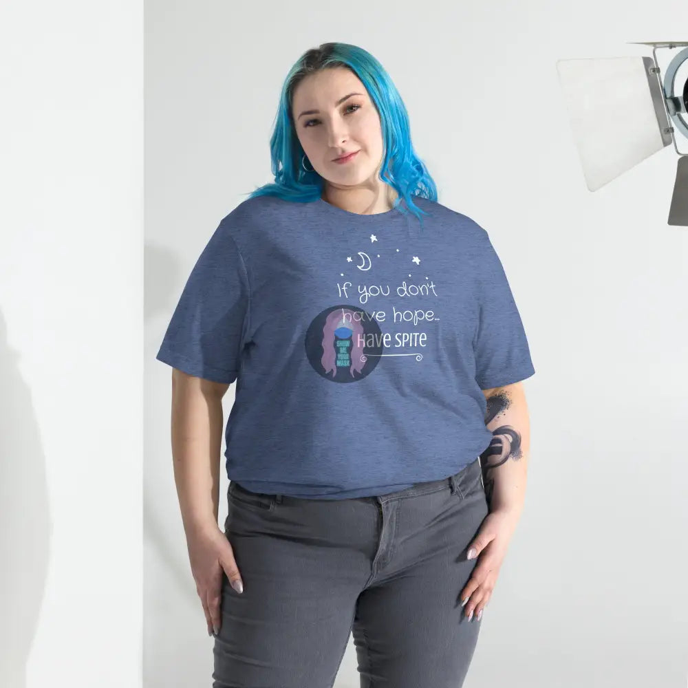 ’Have Spite’ V1 Short Sleeve T-Shirt Blue Triblend / Xs