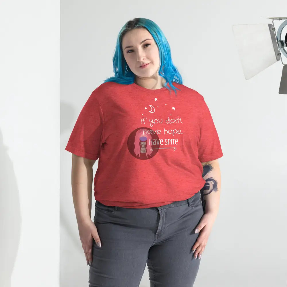 ’Have Spite’ V1 Short Sleeve T-Shirt Red Triblend / Xs