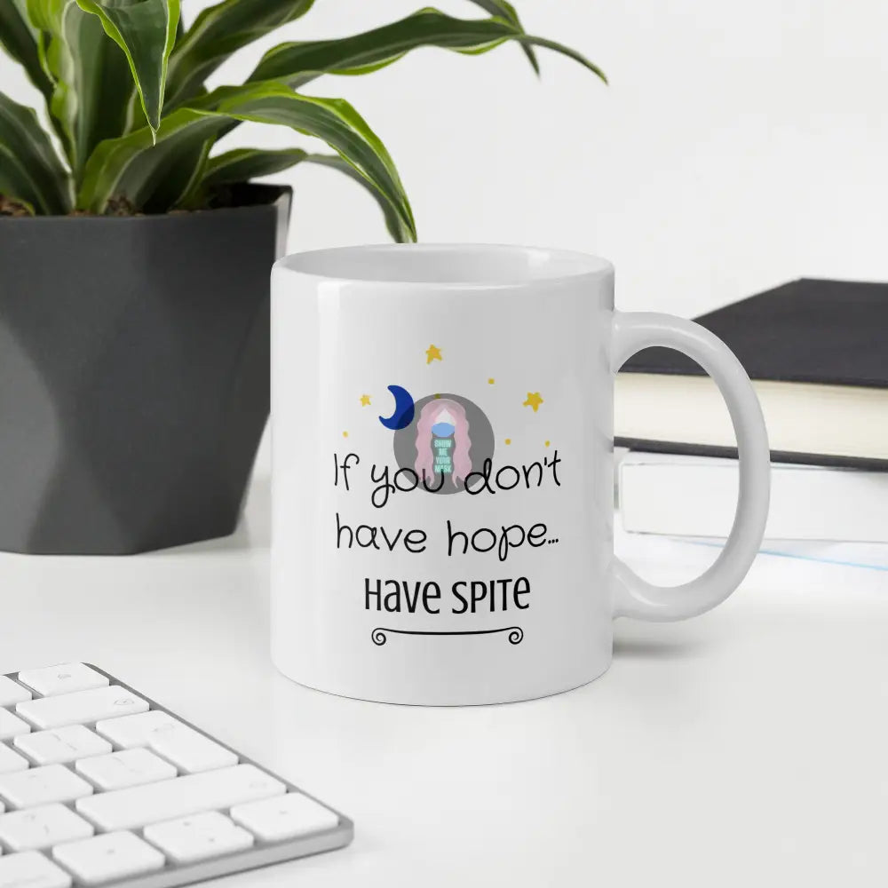 ’Have Spite’ White Glossy Mug
