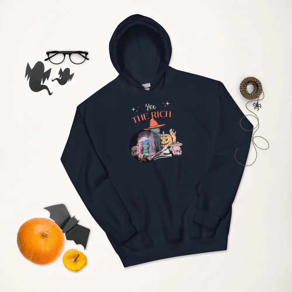 "Hex the Rich" Halloween Unisex Hoodie - from Show Me Your Mask Shop by Show Me Your Mask Shop - Hoodies, Unisex
