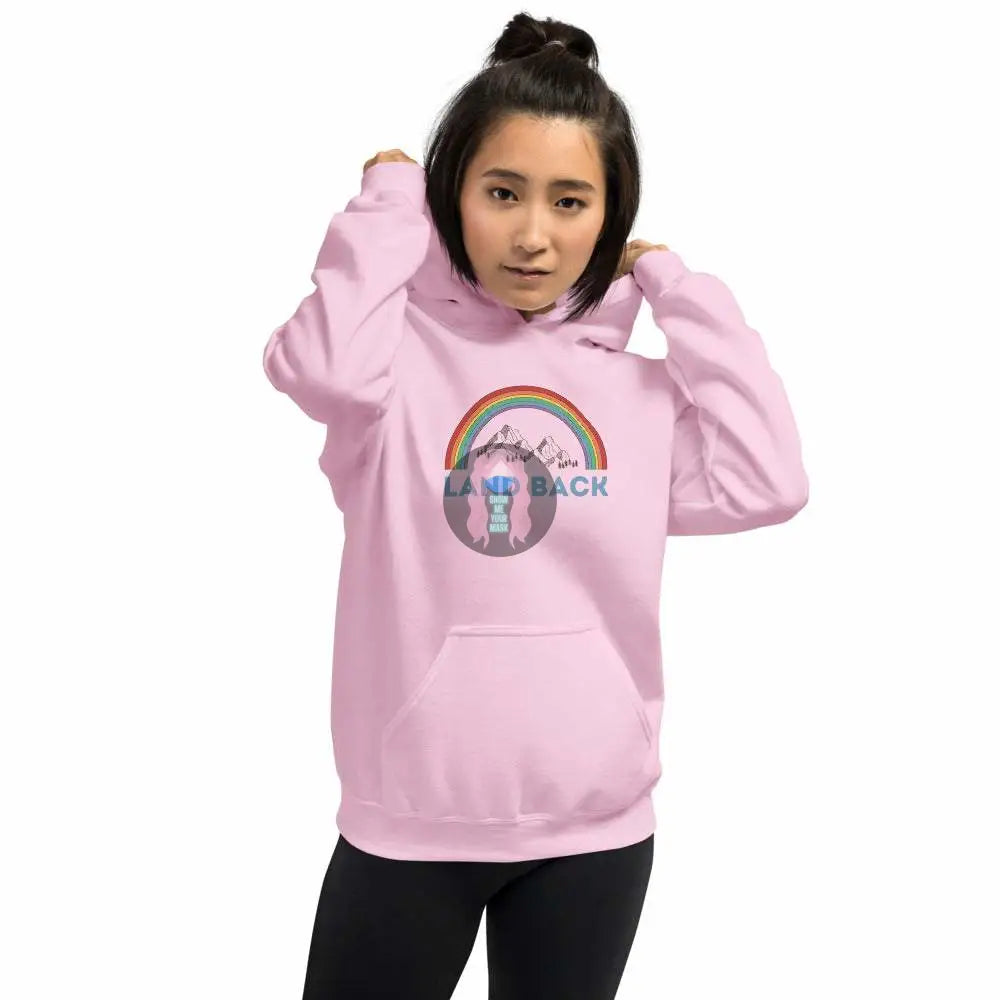 "Land Back" Unisex Hoodie - from Show Me Your Mask Shop by Show Me Your Mask Shop - Hoodies, Unisex