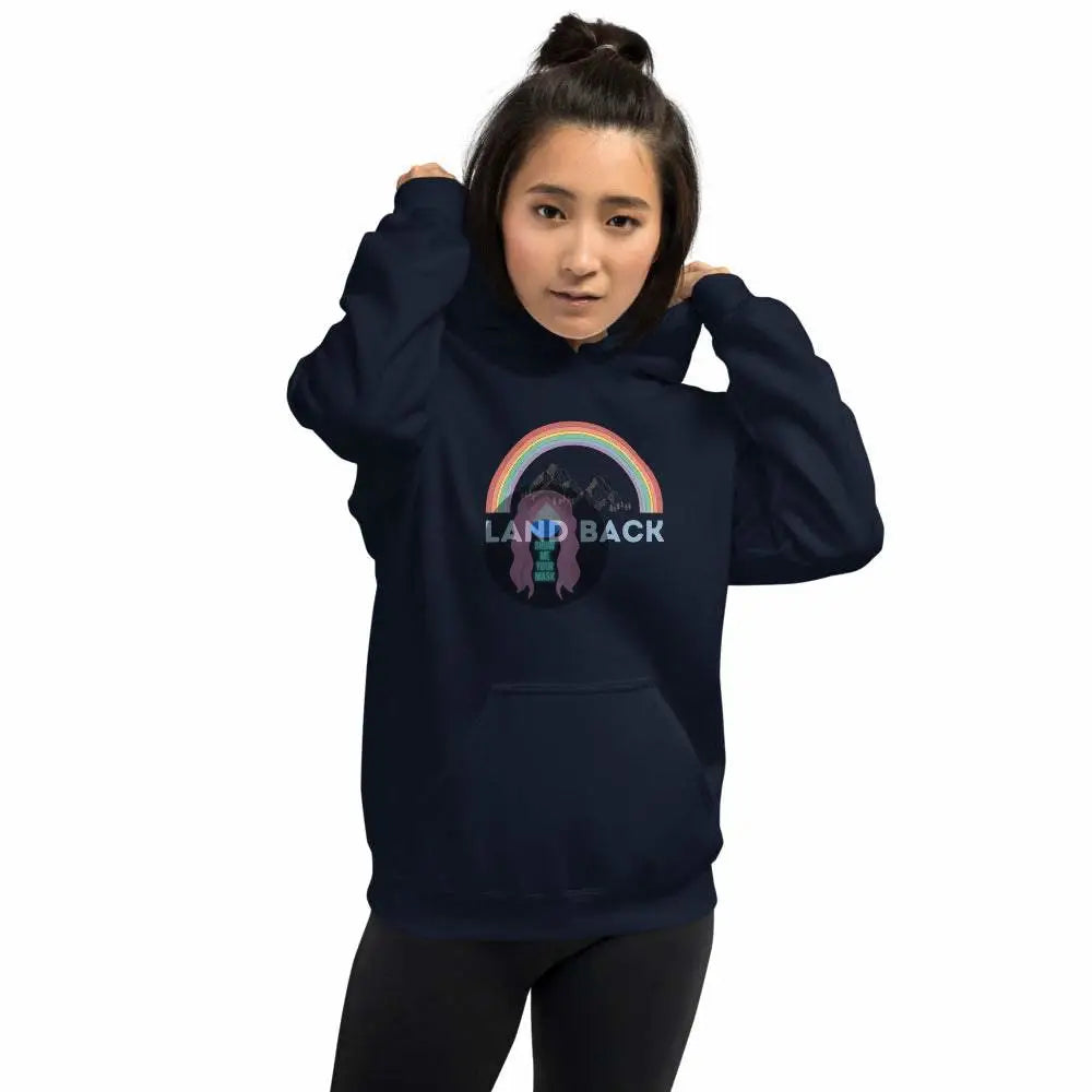 "Land Back" Unisex Hoodie - from Show Me Your Mask Shop by Show Me Your Mask Shop - Hoodies, Unisex