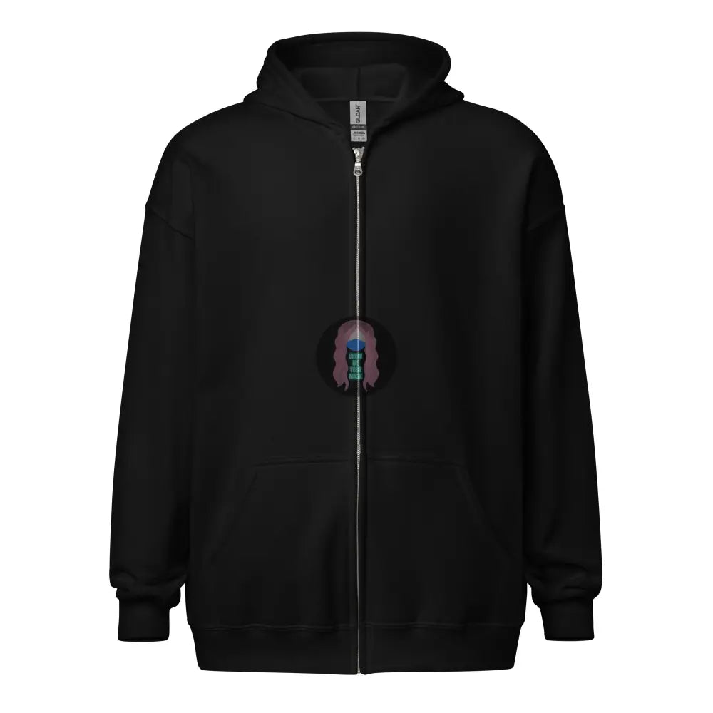Orca Be A Problem Money Cant Solve Unisex Heavy Blend Zip Hoodie