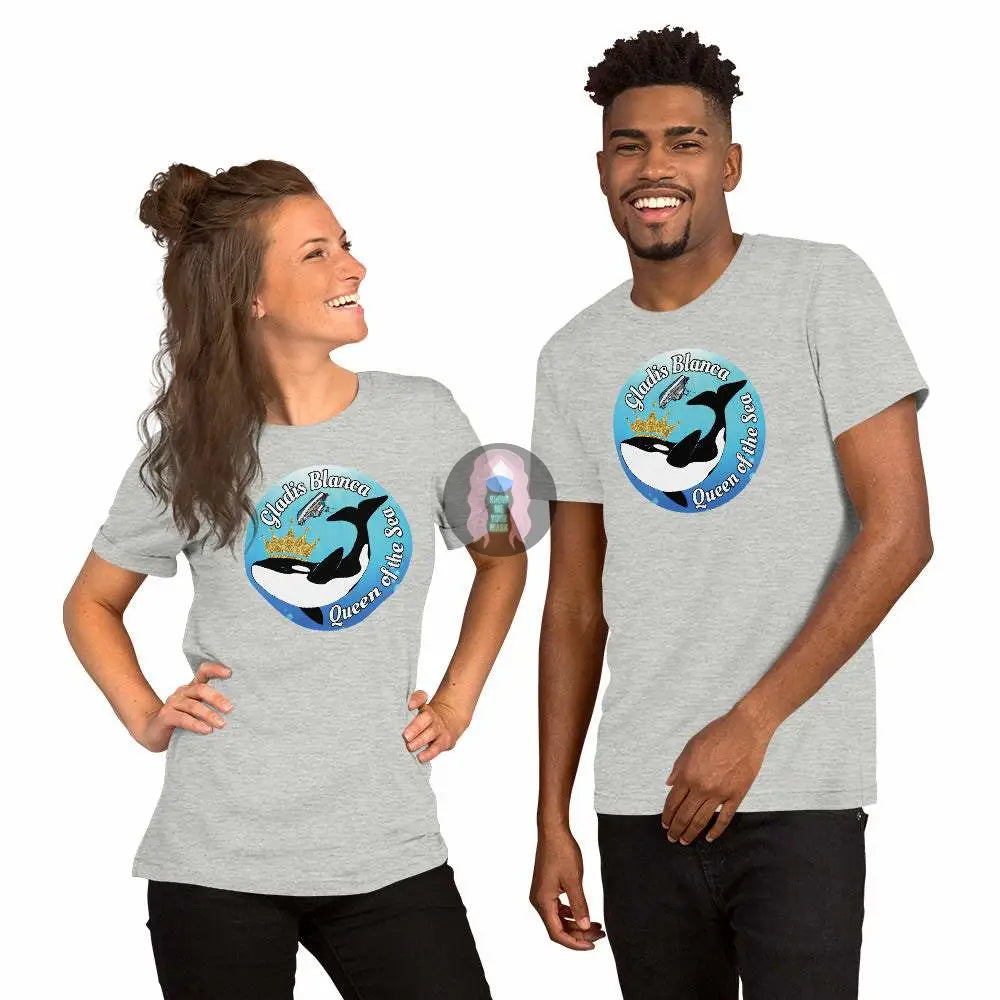 Orca "Queen Gladis" Unisex t-shirt - from Show Me Your Mask Shop by Show Me Your Mask Shop - Shirts