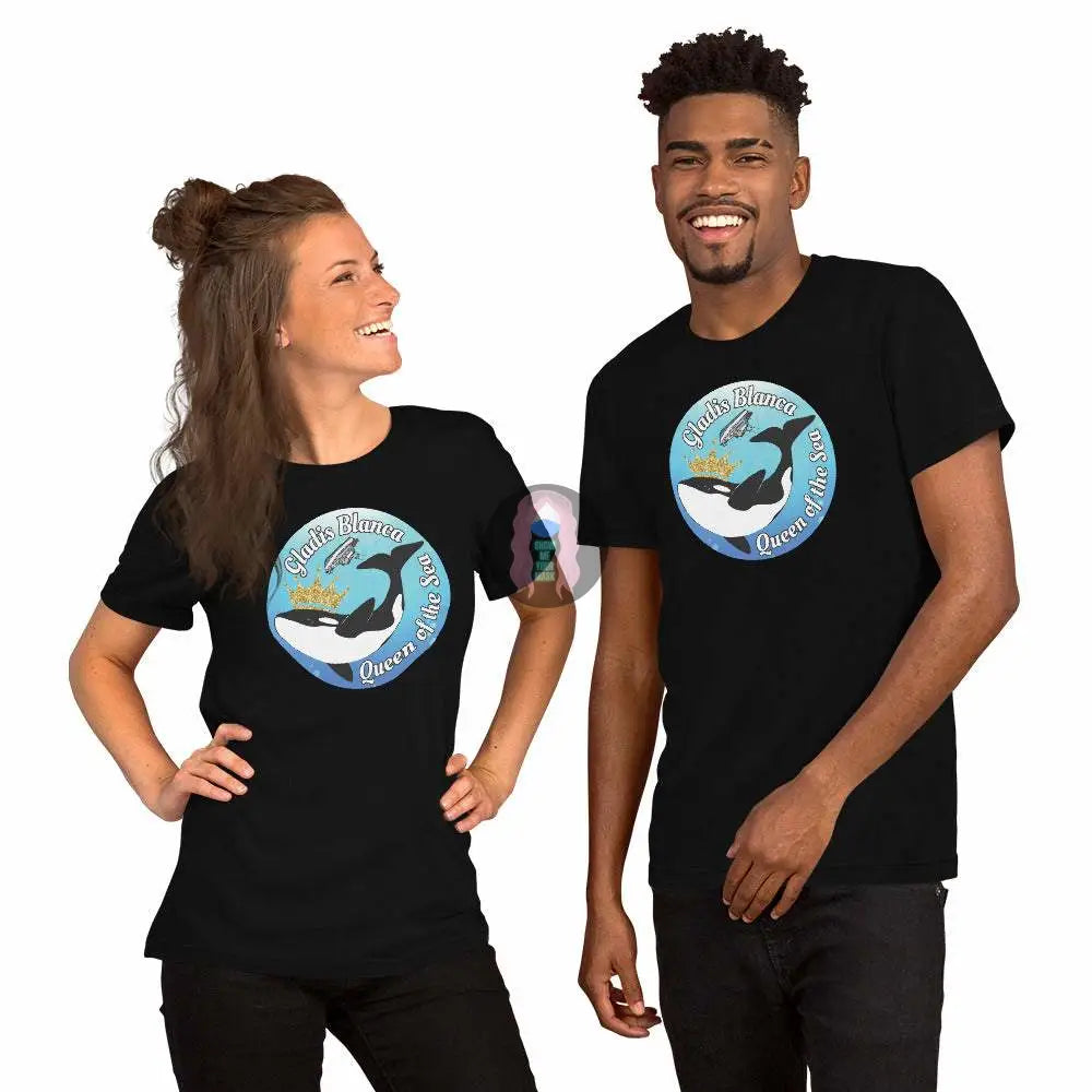 Orca "Queen Gladis" Unisex t-shirt - from Show Me Your Mask Shop by Show Me Your Mask Shop - Shirts