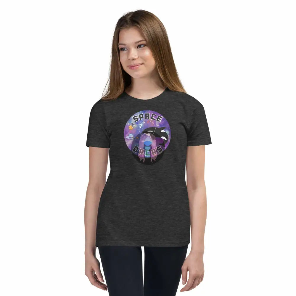"Space Orcas" Youth Short Sleeve T-Shirt - from Show Me Your Mask Shop by Show Me Your Mask Shop - Kids, Shirts, Unisex