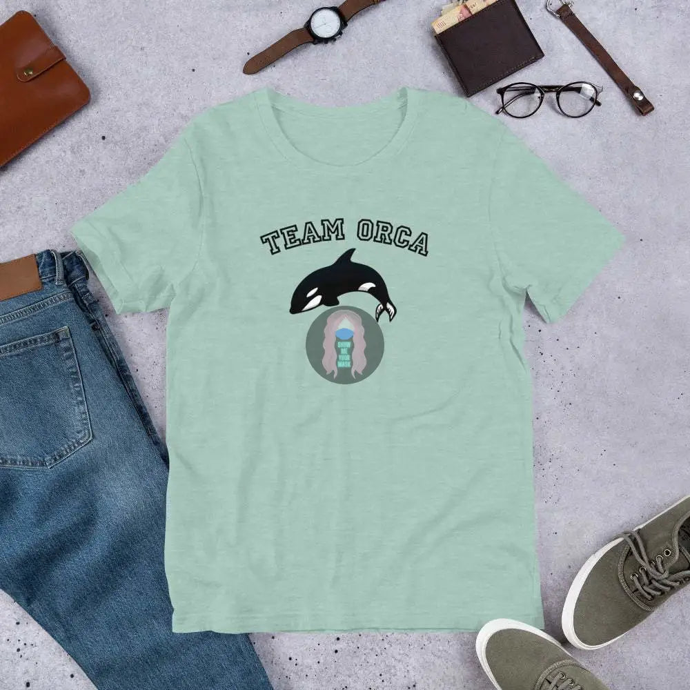 "Team Orca" Unisex t-shirt - from Show Me Your Mask Shop by Show Me Your Mask Shop - Shirts, Unisex