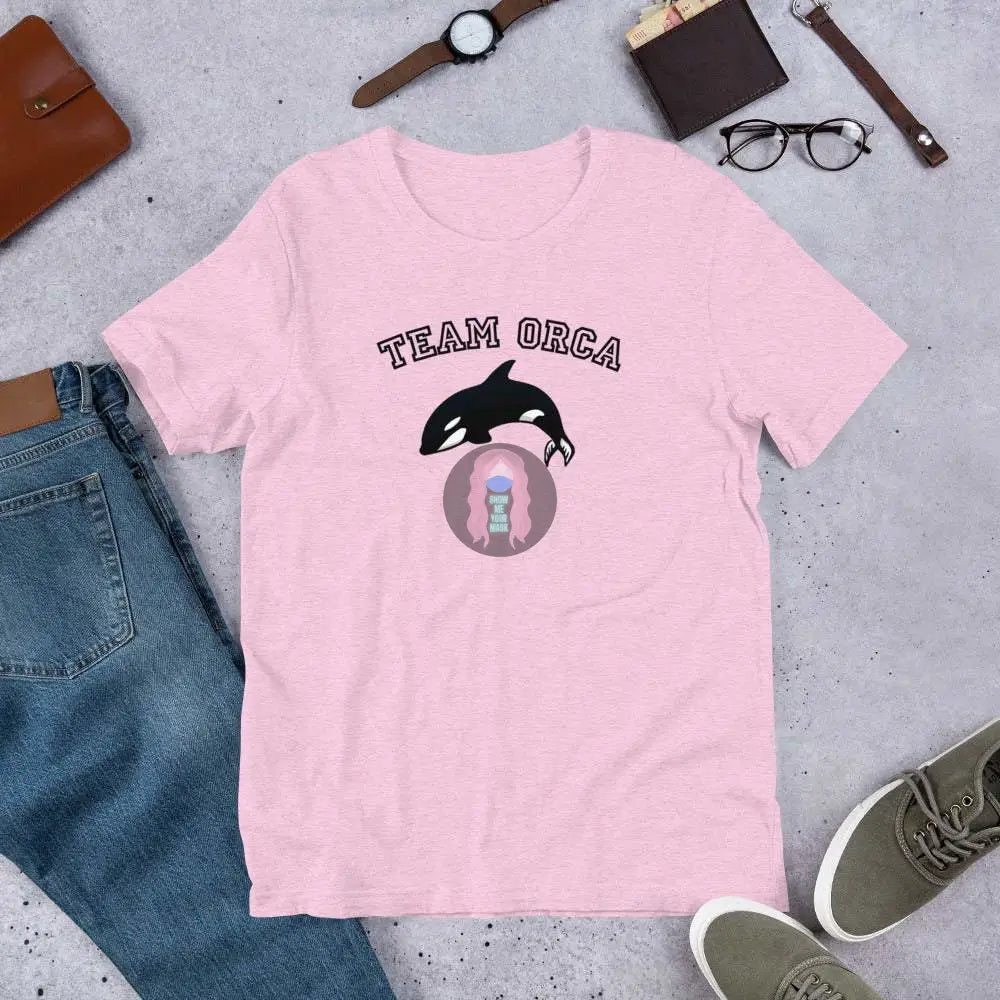 "Team Orca" Unisex t-shirt - from Show Me Your Mask Shop by Show Me Your Mask Shop - Shirts, Unisex