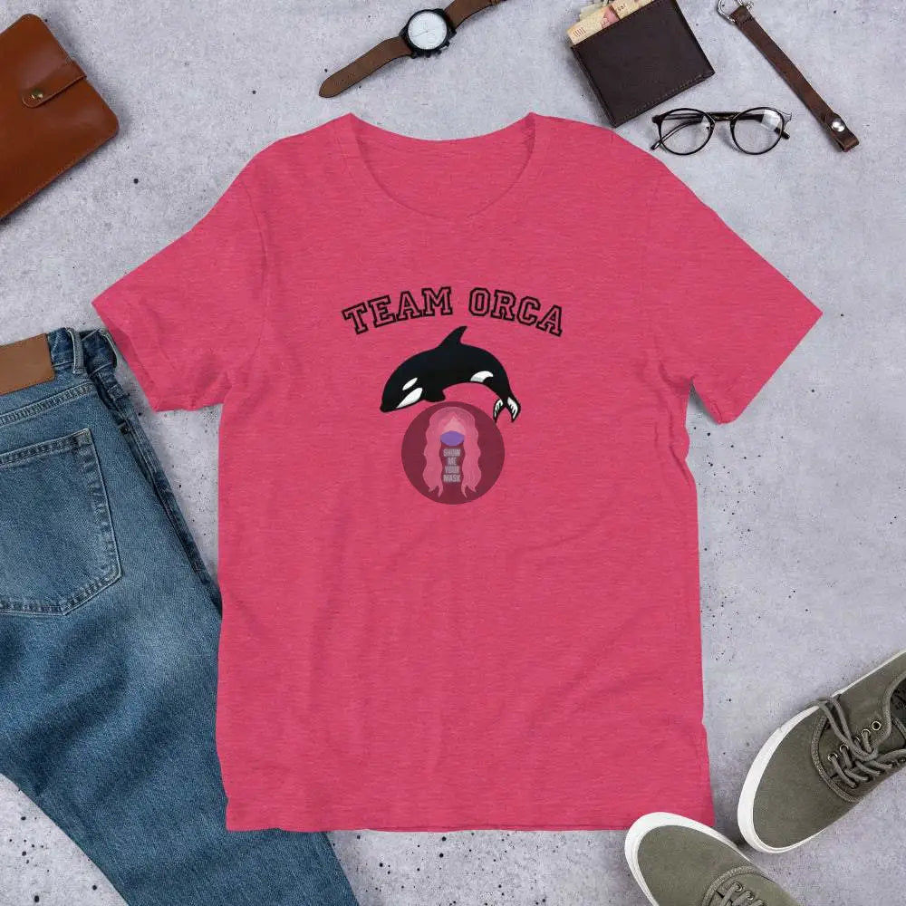 "Team Orca" Unisex t-shirt - from Show Me Your Mask Shop by Show Me Your Mask Shop - Shirts, Unisex