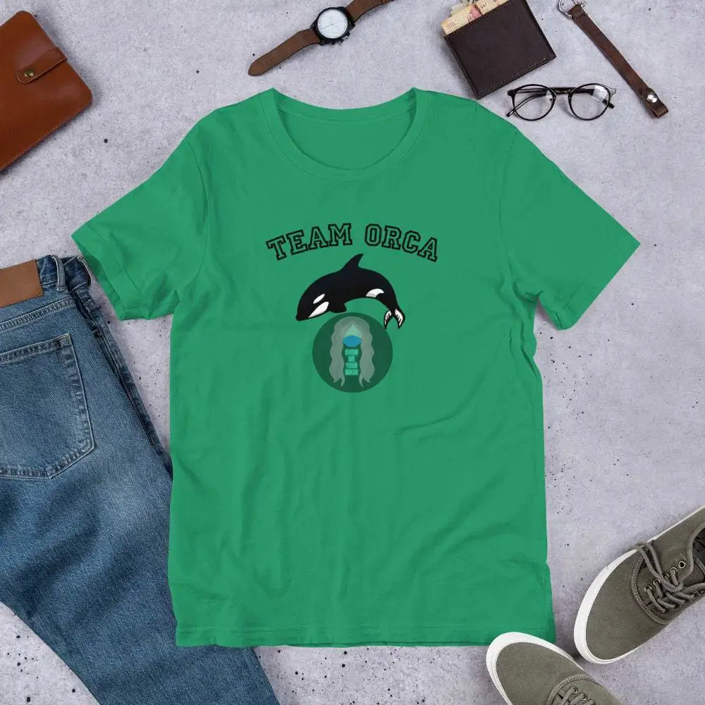 "Team Orca" Unisex t-shirt - from Show Me Your Mask Shop by Show Me Your Mask Shop - Shirts, Unisex