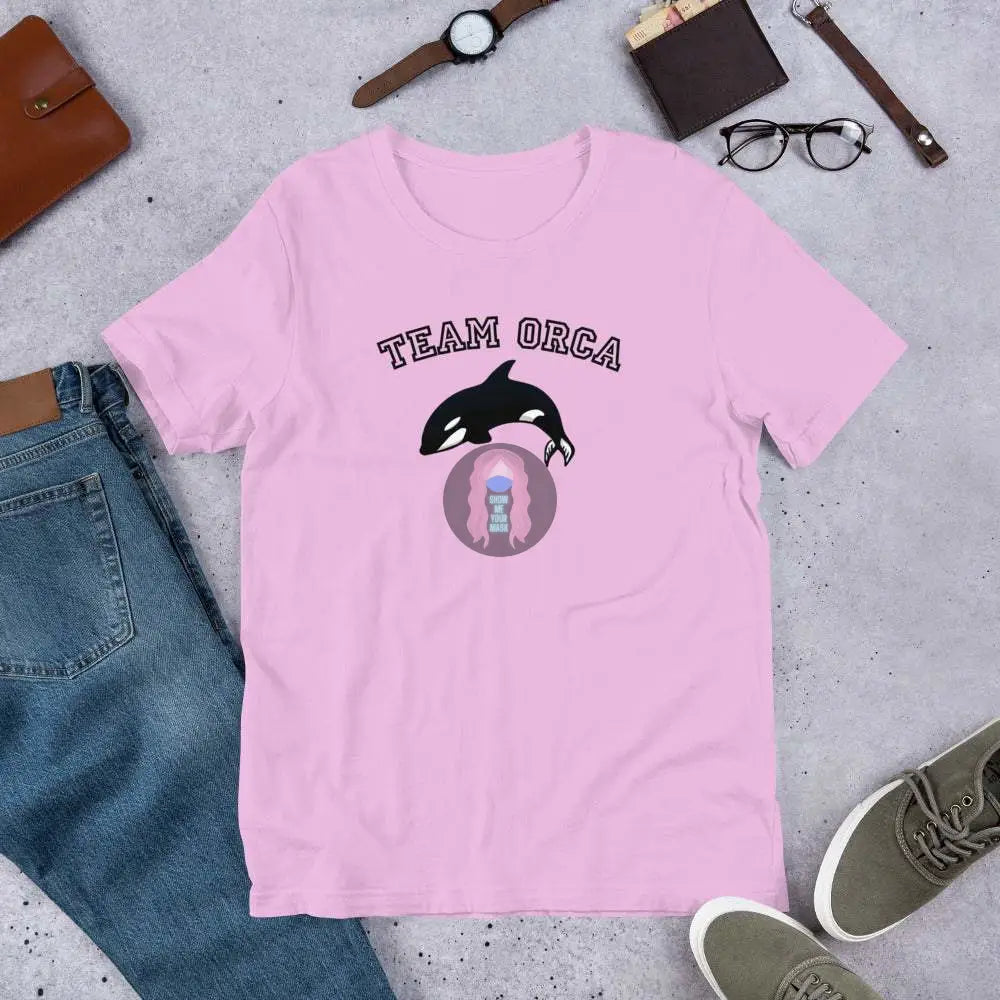 "Team Orca" Unisex t-shirt - from Show Me Your Mask Shop by Show Me Your Mask Shop - Shirts, Unisex
