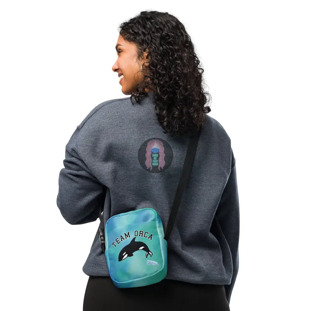 ’Team Orca’ Utility Crossbody Bag