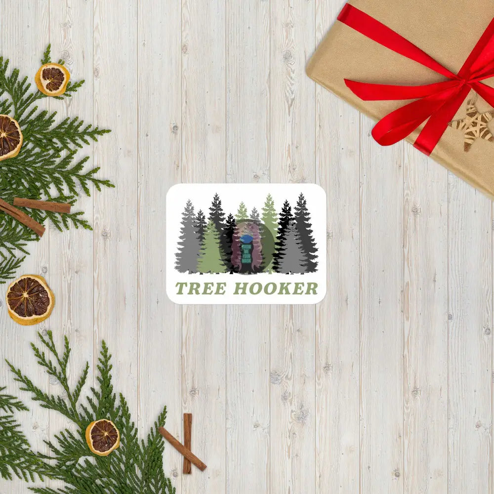 "Tree Hooker" Bubble-free stickers - from Show Me Your Mask Shop by Show Me Your Mask Shop - Stickers