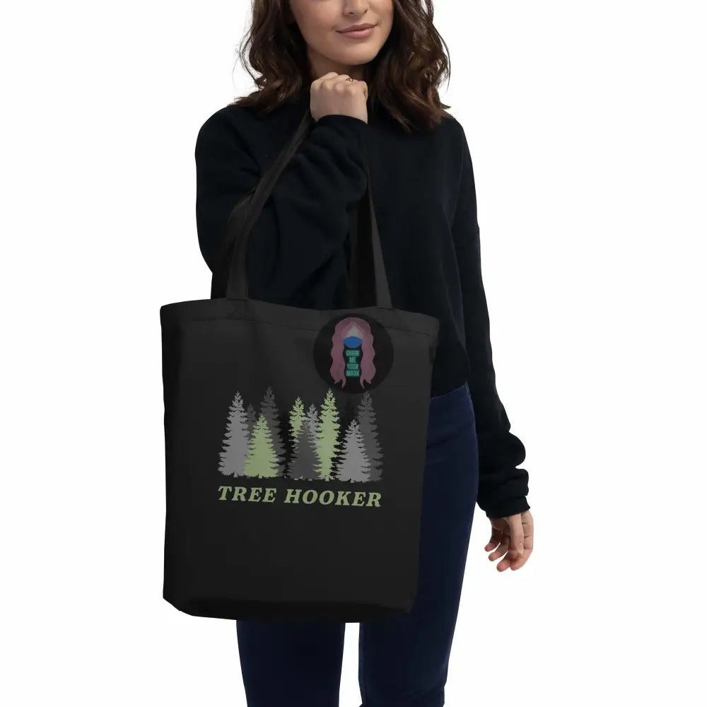 "Tree Hooker" Eco Tote Bag - from Show Me Your Mask Shop by Show Me Your Mask Shop - Totes