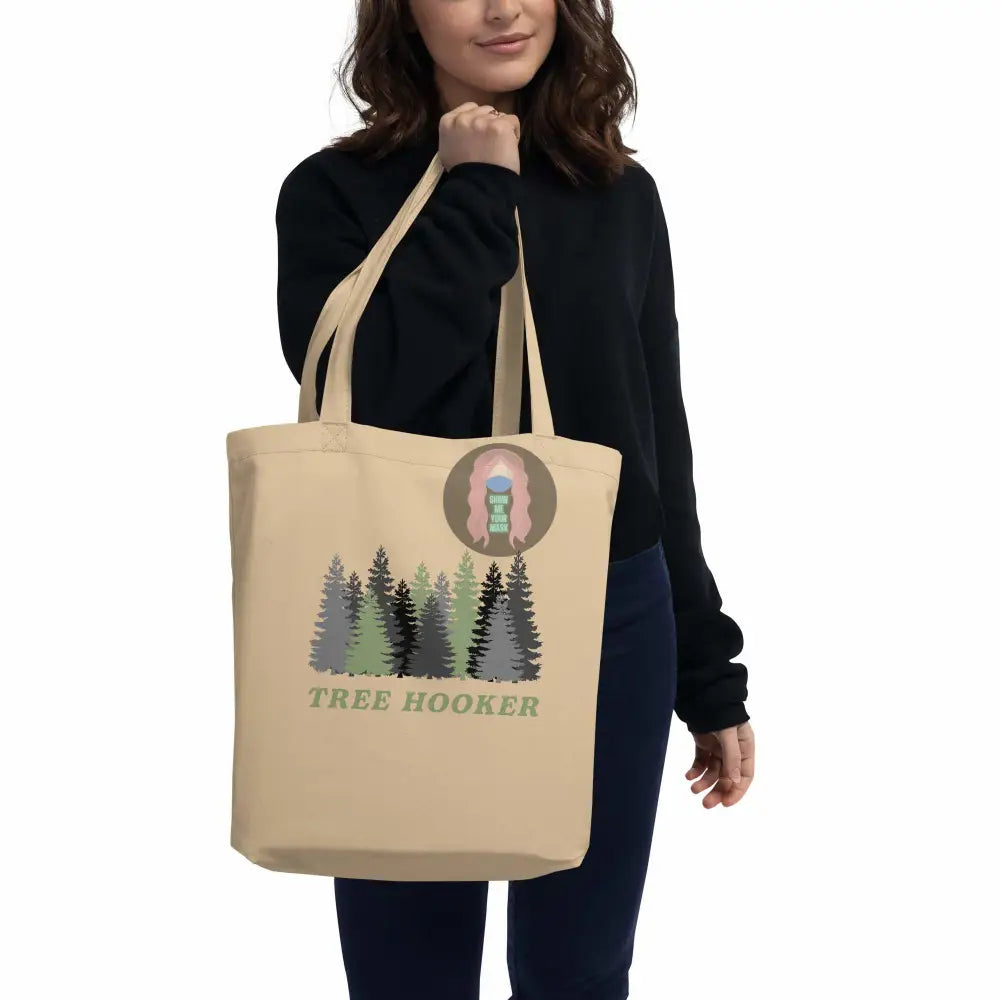 "Tree Hooker" Eco Tote Bag - from Show Me Your Mask Shop by Show Me Your Mask Shop - Totes