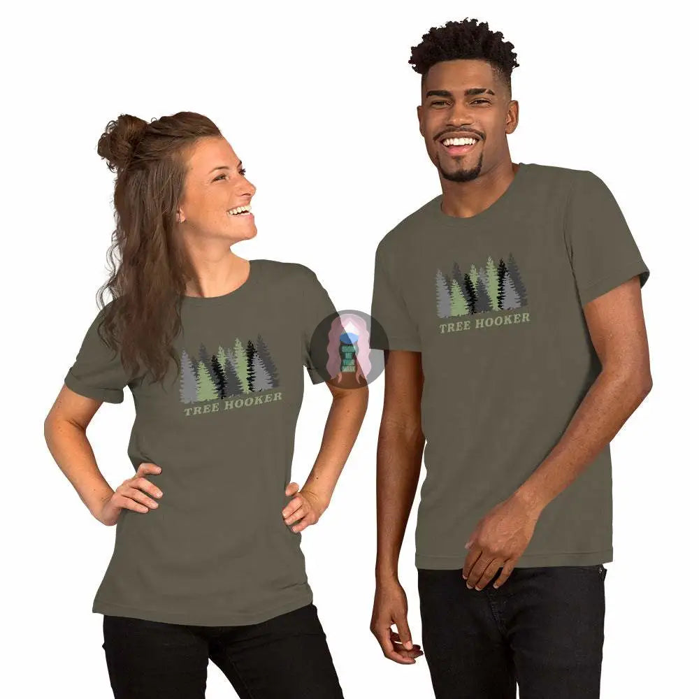 "Tree Hooker" Unisex t-shirt - from Show Me Your Mask Shop by Show Me Your Mask Shop - Shirts, Unisex