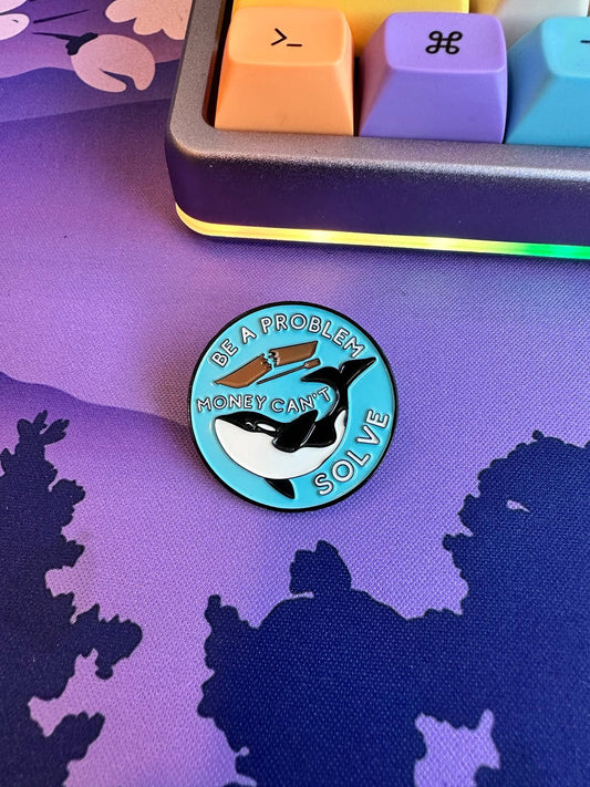 Enamel Pins that Solve Your Problems: Get Your Orca Pins Now!