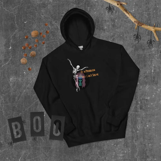 "A Problem Money Can't Solve" Halloween Unisex Hoodie -  from Show Me Your Mask Shop by Show Me Your Mask Shop - Hoodies, Unisex
