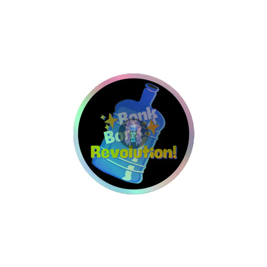 ’Bonkbonk’ Holographic Stickers 3″×3″