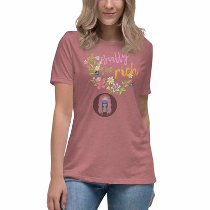 "Bully the Rich" Women's Relaxed T-Shirt -  from Show Me Your Mask Shop by Show Me Your Mask Shop - Shirts, Women's