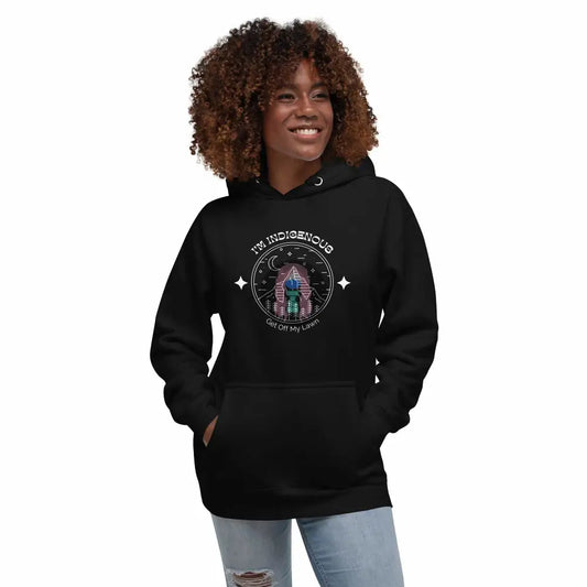"Get off My Lawn" Unisex Hoodie -  from Show Me Your Mask Shop by Show Me Your Mask Shop - Hoodies, Unisex