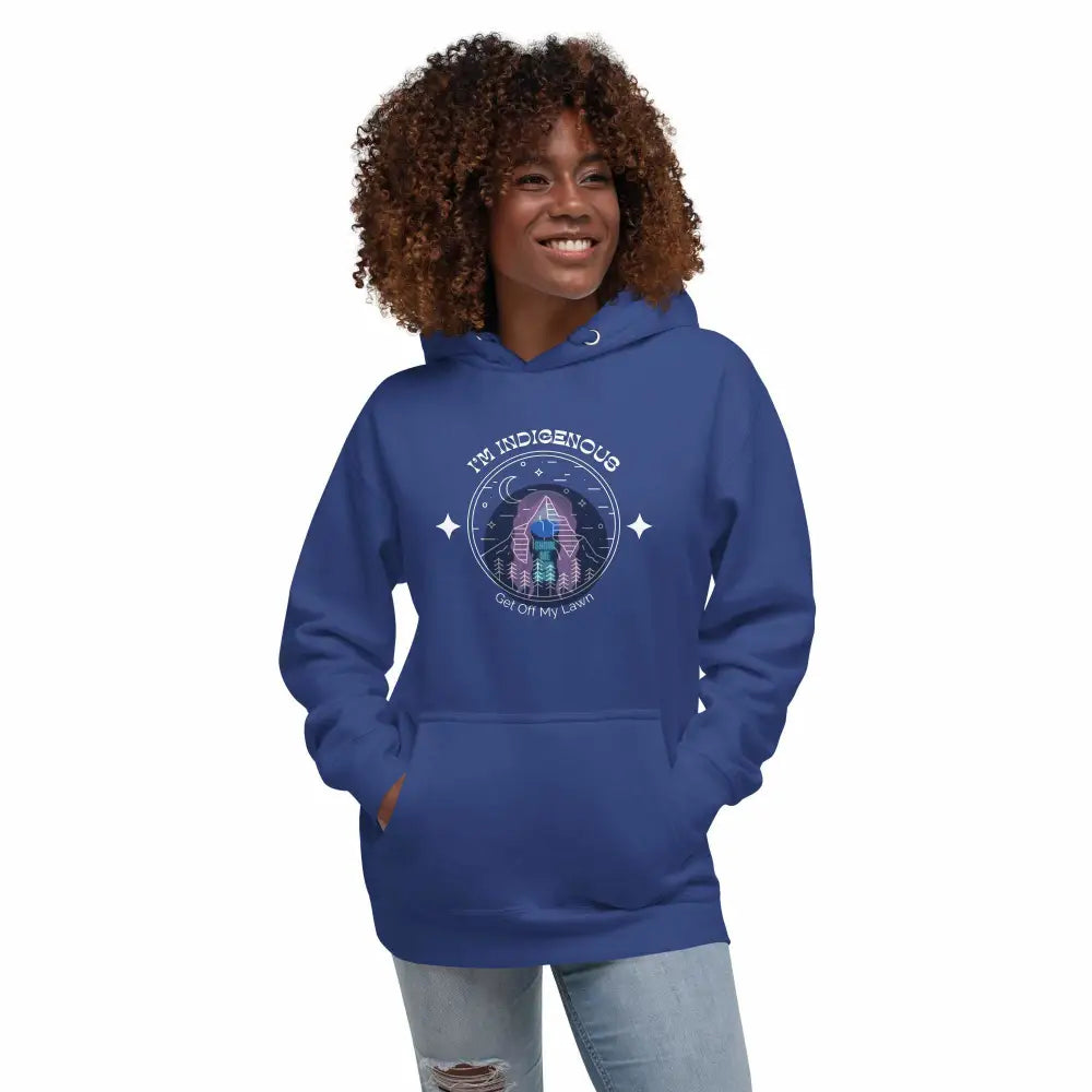 "Get off My Lawn" Unisex Hoodie -  from Show Me Your Mask Shop by Show Me Your Mask Shop - Hoodies, Unisex