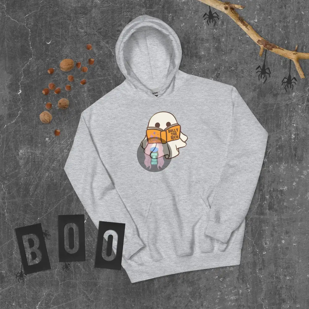 Halloween 2024 Book Ghost Unisex Hoodie