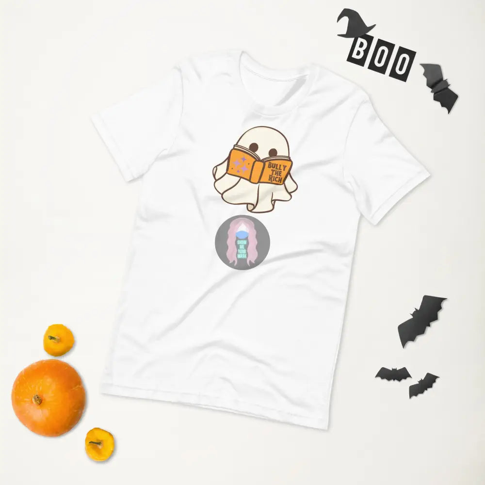 Halloween 2024 Book Ghost Unisex T-Shirt