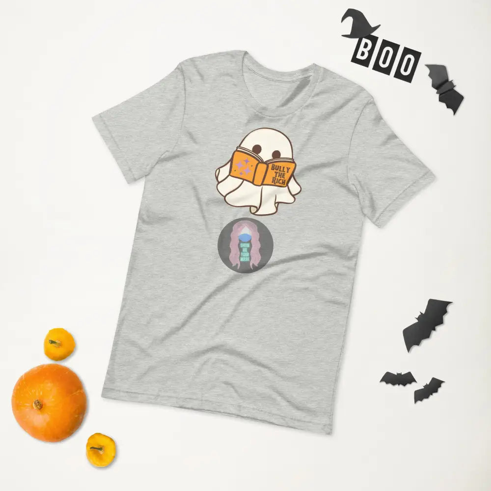 Halloween 2024 Book Ghost Unisex T-Shirt