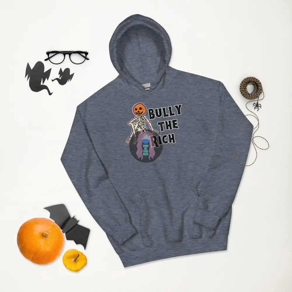 Halloween 2024 Bully The Rich Unisex Hoodie