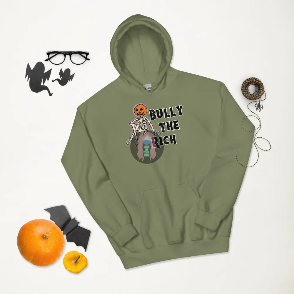 Halloween 2024 Bully The Rich Unisex Hoodie